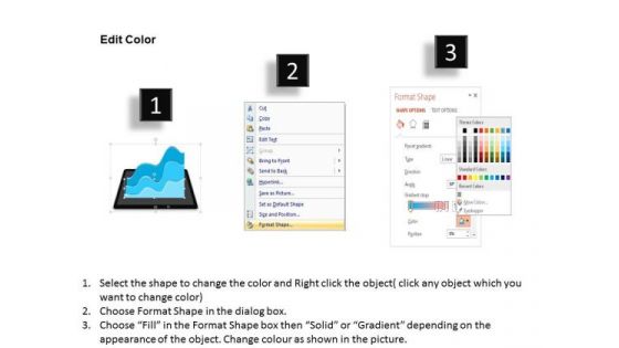 Business Diagram Business Progress Report Design Presentation Template