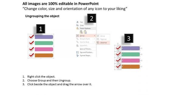 Business Diagram Checklist For Process Management Presentation Template