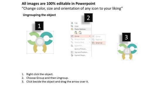Business Diagram Circles For Accounting Equation PowerPoint Templates