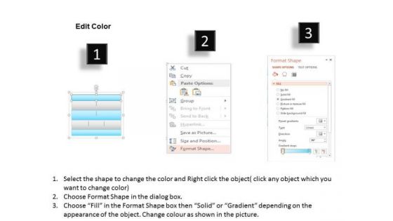 Business Diagram Client Application Platform Infrastructure Servers Stack Presentation Template
