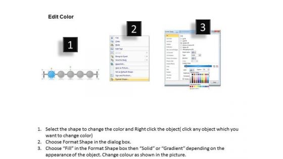 Business Diagram Data Display Business Timeline Roadmap Sales Diagram