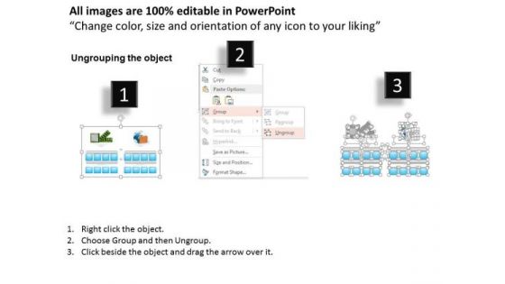Business Diagram Difference Between Physical And Virtual Computer Ppt Slide