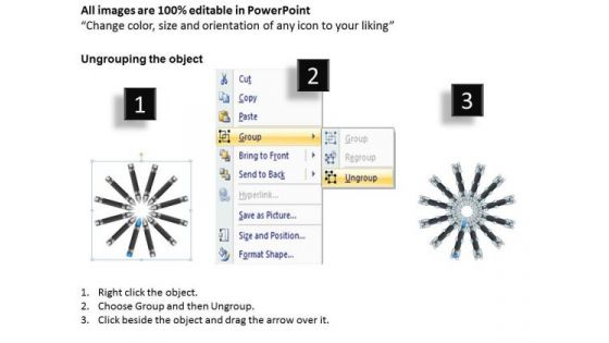 Business Diagram Examples Circular Process Planning Strategy Ppt PowerPoint Slide