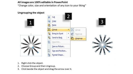 Business Diagram Examples Circular Process Planning Strategy Ppt PowerPoint Slides