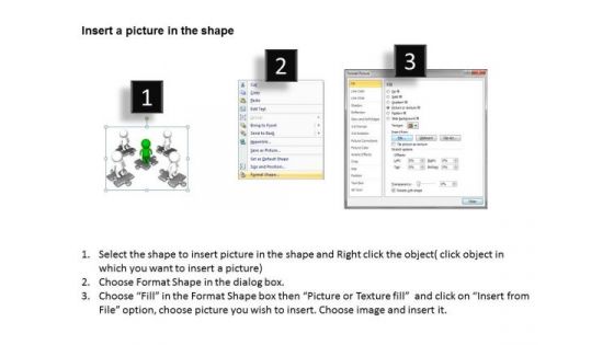 Business Diagram Examples On Puzzle Pieces PowerPoint Templates Ppt Backgrounds For Slides