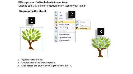 Business Diagram Family Tree Consulting Diagram