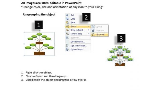 Business Diagram Family Tree Marketing Diagram