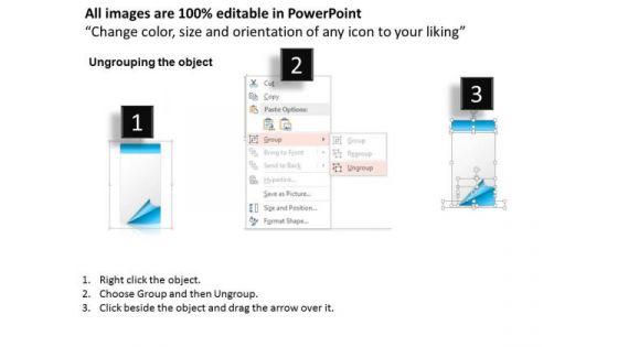 Business Diagram Five Points Agenda Workflow Presentation Template