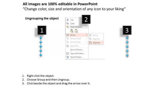 Business Diagram Five Staged Circular Timeline For Financial Report Diagram Presentation Template