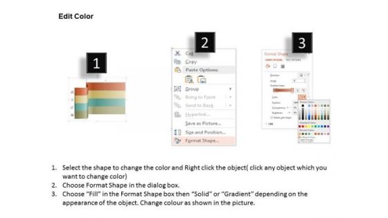 Business Diagram Four Colorful Option Text Box Diagram Presentation Template