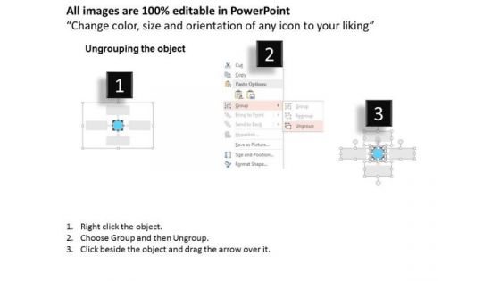 Business Diagram Four Points Of Swot Analysis Presentation Template