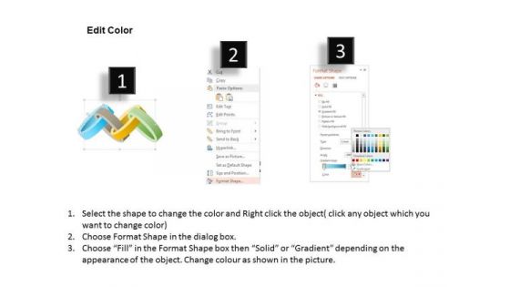 Business Diagram Four Staged Process Flow For Strategy And Success PowerPoint Template