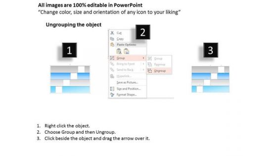 Business Diagram Four Staged Sequential Text Boxes Presentation Template