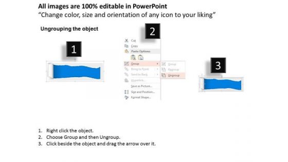 Business Diagram Four Staged Torn Paper For Text Display PowerPoint Template