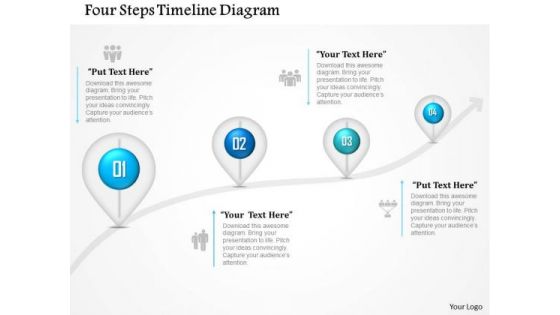 Business Diagram Four Steps Timeline Diagram Presentation Template Business Diagram Four Steps Timeline Diagram Presentation Template