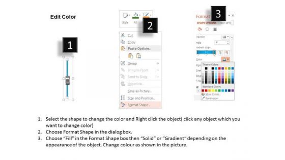 Business Diagram Four Volume Control Buttons Presentation Template
