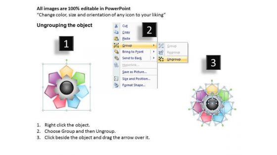 Business Diagram Hub And Spoke Stages Marketing Diagram