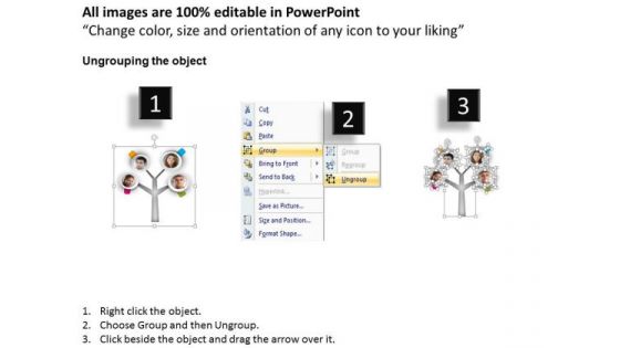 Business Diagram Illustration Of Team Introduction Presentation Template