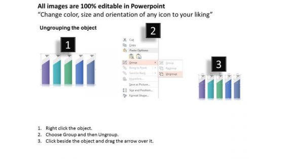 Business Diagram Infographics Design With Five Options Presentation Template
