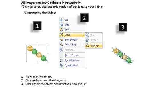 Business Diagram Linear Flow Step 4 Mba Models And Frameworks