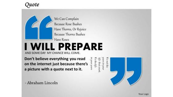Business Diagram Motivational Quote Presentation Slide Strategic Management Business Diagram Motivational Quote Presentation Slide Strategic Management