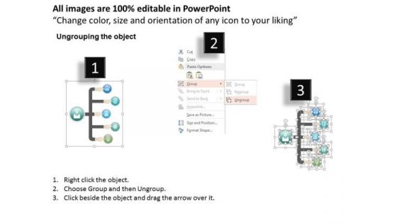 Business Diagram Multiple Apps Connected With Mobile Presentation Template