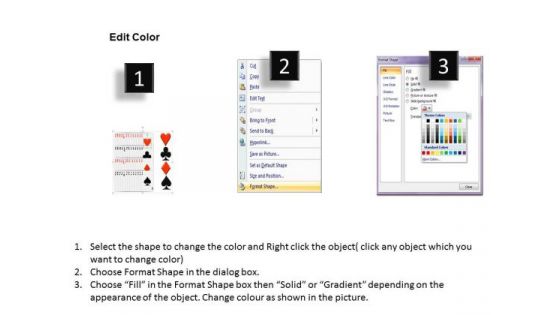 Business Diagram Playing Cards Mba Models And Frameworks