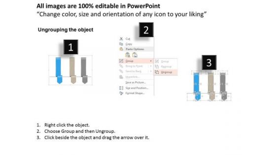Business Diagram Process 3 Stages Agenda Diagram Presentation Template
