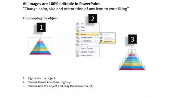 Business Diagram Pyramid Of Maslows Hierarchy Presentation Template
