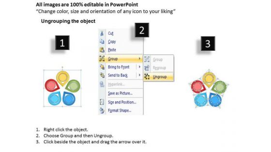 Business Diagram Round Business Diagram Sales Diagram