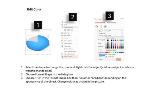 Business Diagram Six Pie Charts For Result Representation And Percentage Presentation Template