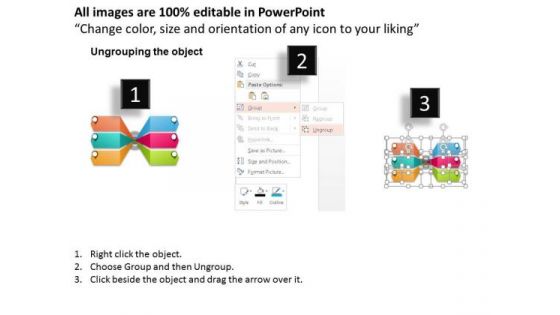 Business Diagram Six Staged Infographics For Text Boxes Presentation Template
