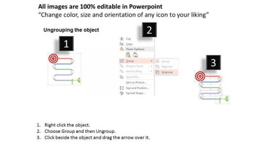 Business Diagram Strategic Plans For Target Achievement Presentation Template
