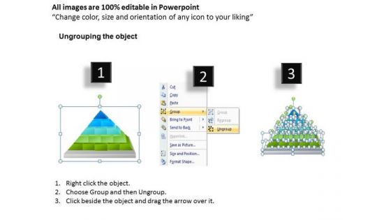 Business Diagram Strategy Making Pyramid PowerPoint Ppt Presentation