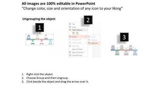 Business Diagram Successfull Team Timeline Diagram Presentation Template