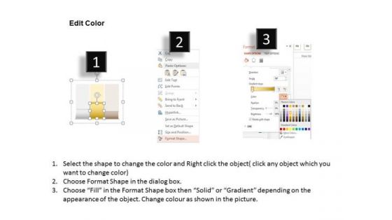 Business Diagram Three Podium Style Text Boxes Presentation Template
