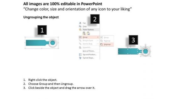 Business Diagram Three Staged Infographics For Text Representation Presentation Template