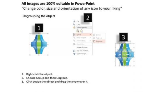 Business Diagram Three Staged Process Diagram PowerPoint Template