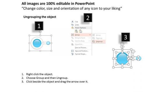 Business Diagram Three Staged Vertical Timeline Diagram Presentation Template