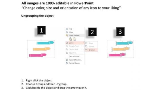 Business Diagram Three Stages Process Percentage Presentation Template