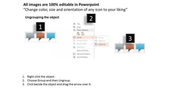 Business Diagram Three Steps Process Diagram Presentation Template