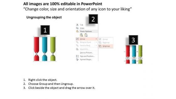 Business Diagram Three Tag Style Text Boxes For Process Flow PowerPoint Slide Template