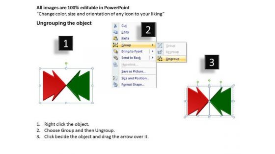 Business Diagram Two Ides Of Argument Slides Sales Diagram