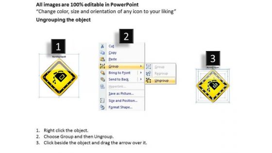 Business Diagram Warning Sign Board For Burning Liquid Presentation Template