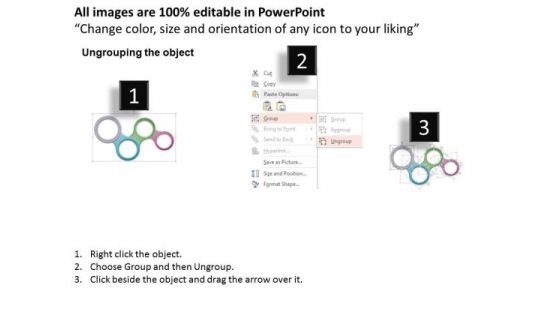 Business Diagram Zigzag Four Steps Process Diagram Presentation Template