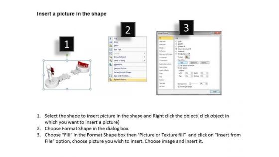Business Diagrams Templates 3d Man And Puzzle With Profit PowerPoint