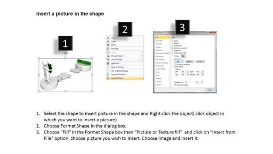 Business Diagrams Templates 3d Man And Puzzle With Success PowerPoint