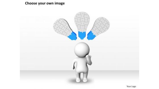 Business Diagrams Templates 3d Man With Idea PowerPoint Ppt Backgrounds For Slides