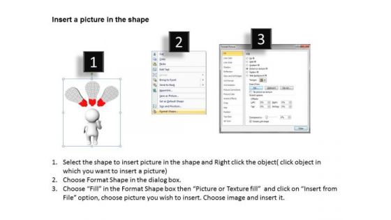 Business Diagrams Templates 3d Man With Idea PowerPoint Ppt Backgrounds For Slides