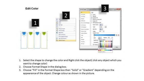 Business Diagrams Templates Milestones Textboxes Process PowerPoint Slides